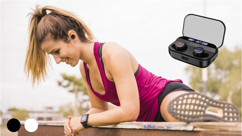 GadgetiCloud Lexuma XBud-Z True Wireless In Ear Bluetooth Earbuds