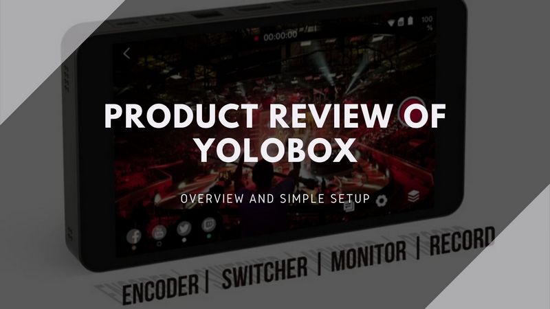 GadgetiCloud YoloLiv YoloBox Unboxing Product Review with simple setup overview banner