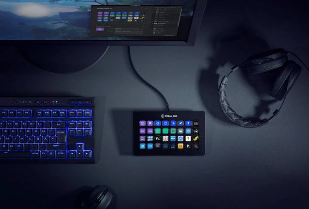 Elgato Stream Deck XL 32 LCD Keys, Adjustable, Unlimited Control front style