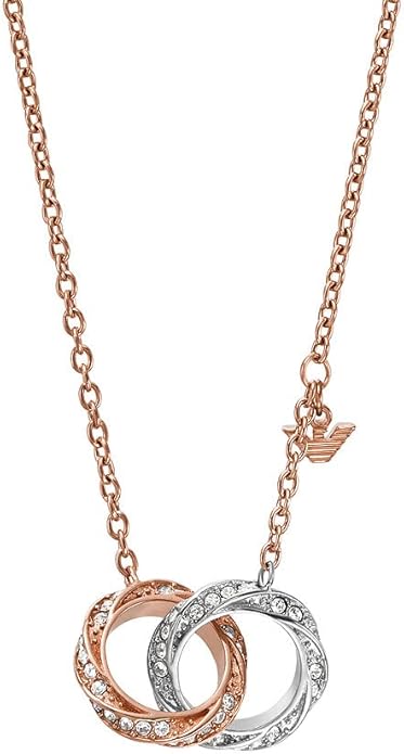 Emporio Armani Women's Two-Tone Stainless Steel Chain Necklace EGS3004221