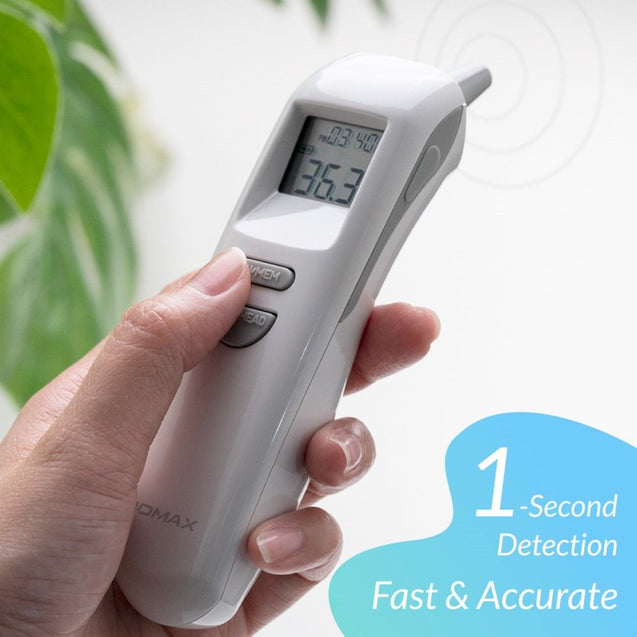 MOMAX - 1-Health Pro 2 in 1 Thermometer (HL2) hand
