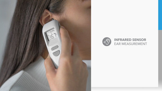 MOMAX - 1-Health Pro 2 in 1 Thermometer (HL2) ear