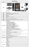 
SVICLOUD 10P+ Specifications