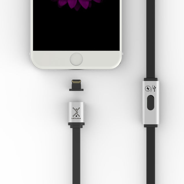 Lexuma XMAG Plus – Magnetic Lightning Cable (For Apple Devices) - GadgetiCloud