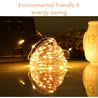 Copper Wire String Lights - Solar Garden Decorative String Lights Christmas Day Lanterns 