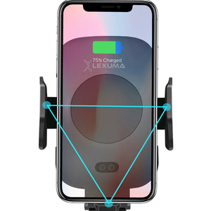 Lexuma XMount Automatic Infrared Sensor Qi Wireless Car Charger Mount - GadgetiCloud