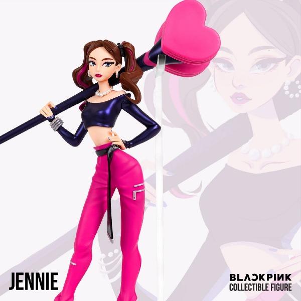 Blackpink Jennie collectible figures closeup view