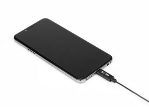 GadgetiCloud BOYA BY-M3 Digital Lavalier Microphone for Type-C devices 6m long cables connect with android phone devices with Type-C connection port overview connect with smartphone android phone