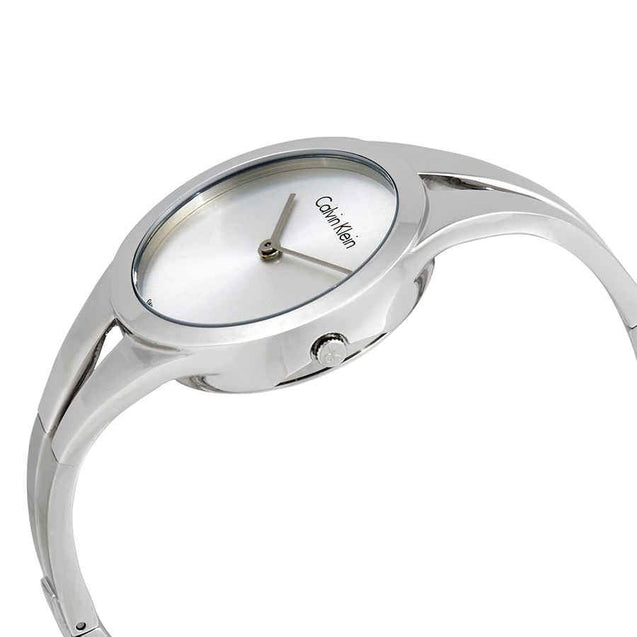 NEW Calvin Klein Addict Steel Ladies Watches - Silver K7W2M116