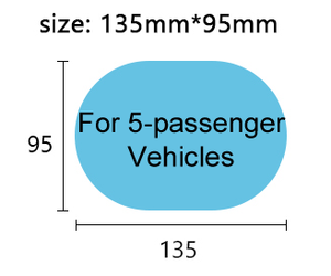 Protective Rearview Mirror Rainproof Film (2pcs/package) - GadgetiCloud