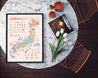 Japan Scratch Travel Map - Travel to Japan - GadgetiCloud