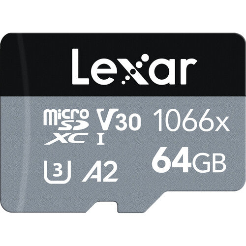 Lexar Professional 1066x microSDXC UHS-I 記憶卡 64GB (不附送適配器)