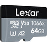 Lexar Professional 1066x microSDXC UHS-I 記憶卡 64GB (不附送適配器)