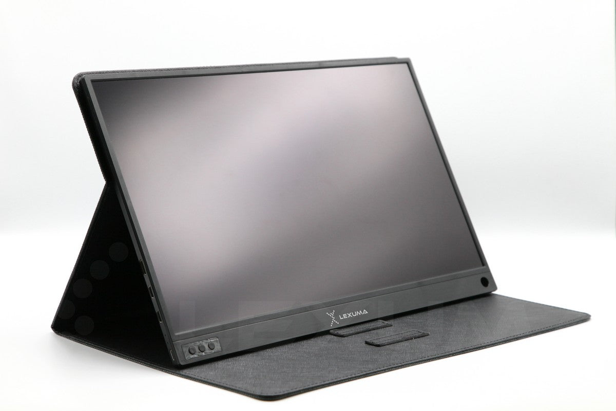 Lexuma Portable Monitor 15.6" Touch 1920x1080 XScreen IPS Ultra Slim Type-C HDMI 1080P Full HD USB Powered - Product Photo Right side