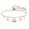 SWAROVSKI Magic Snowflake Bracelet - White & Rose Gold Tone Plated #5558186