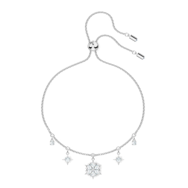 SWAROVSKI Magic Snowflake Bracelet - White #5576695