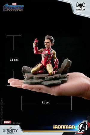 "I am Iron Man" 漫威復仇者聯盟：鐵甲奇俠正版模型手辦人偶玩具終局之戰限量版 Marvel's Avengers: Iron Man The Infinity Saga Series Official Figure Toy hand