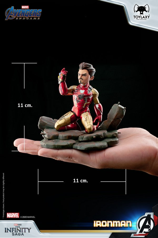 "I am Iron Man" 漫威復仇者聯盟：鐵甲奇俠正版模型手辦人偶玩具終局之戰限量版 Marvel's Avengers: Iron Man The Infinity Saga Series Official Figure Toy hand