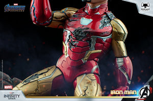"I am Iron Man" 漫威復仇者聯盟：鐵甲奇俠正版模型手辦人偶玩具終局之戰限量版 Marvel's Avengers: Iron Man The Infinity Saga Series Official Figure Toy size