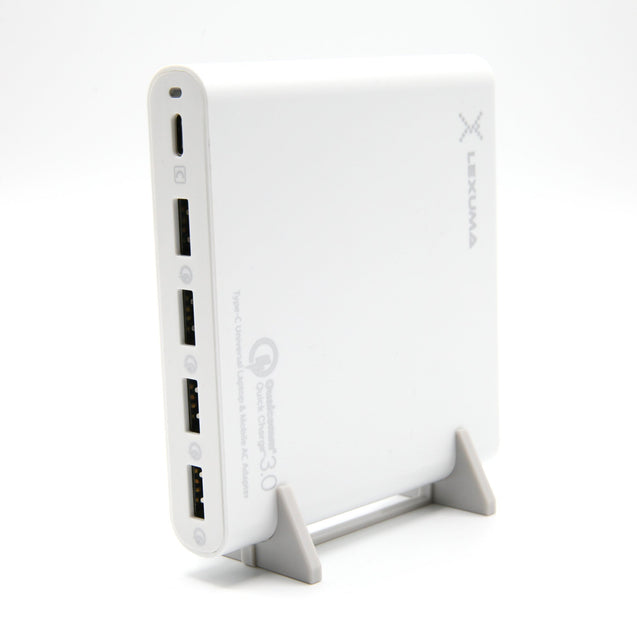 Lexuma XBooster – 80W USB-C Power Delivery Charger (w/o Adapter Tip) - GadgetiCloud