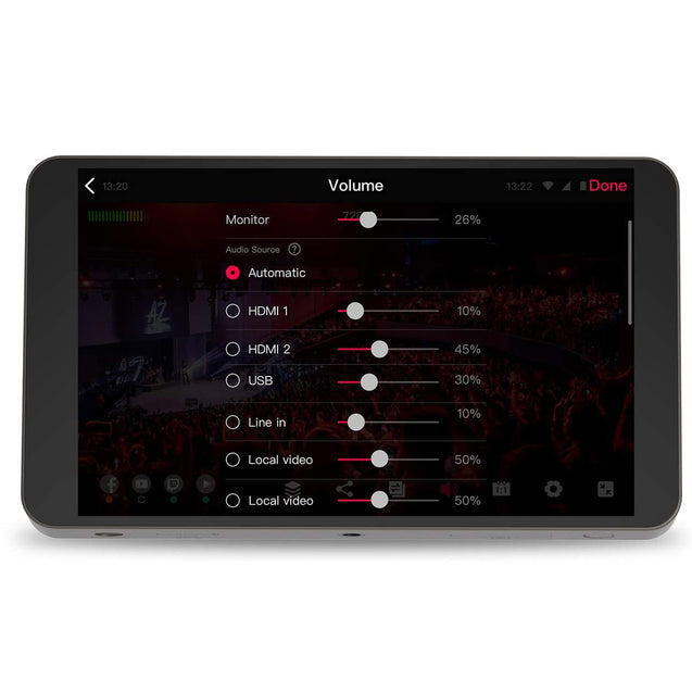 YoloLiv YoloBox Portable Live Stream Studio - Streams to YouTube, Facebook, Twitch audio mixer - GadgetiCloud