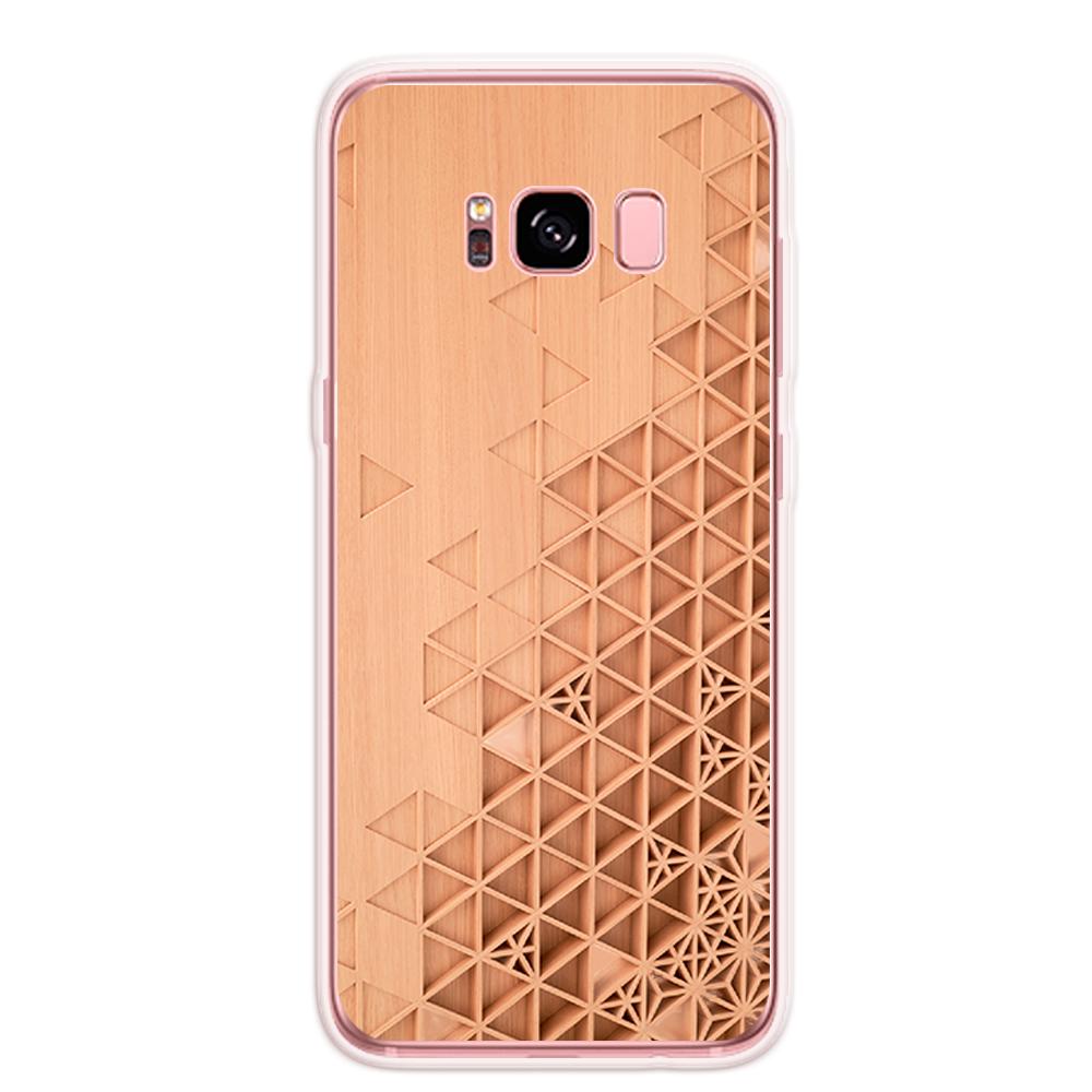 Personalized Case for Android - Carved Wood - GadgetiCloud