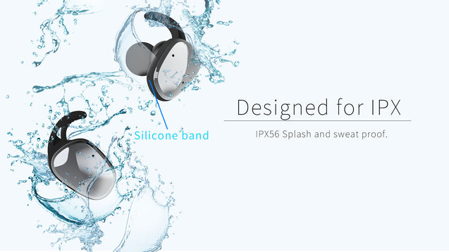 Lexuma XBud2 True Wireless In-Ear Bluetooth IP56 Sports Earbuds [With Charging Case] - GadgetiCloud
