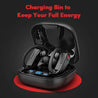 PowerHBQ True Wireless Bluetooth Sports Earbuds [With Charging Case] - GadgetiCloud