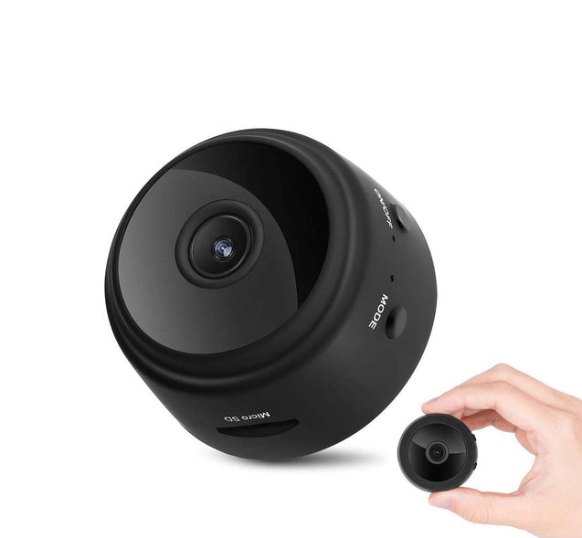 Mini 1080P Wireless Night Vision Security Camera with 150° Wide-Angle Lens by Lexuma - GadgetiCloud